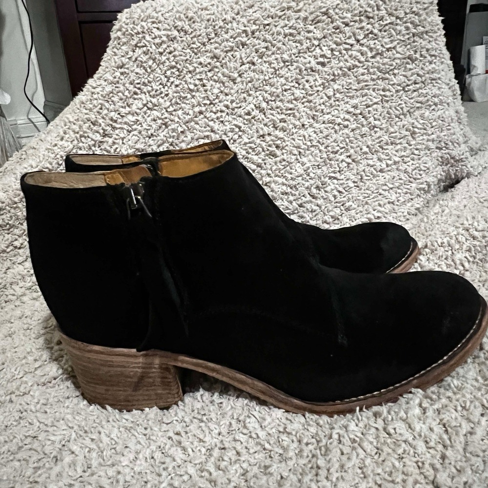 Alberto Fermani Capricia Ankle Boot, black Suede, Women‎ Size 37 (7)